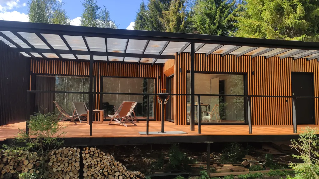 Lagom house - дом с панорамным видом в лес