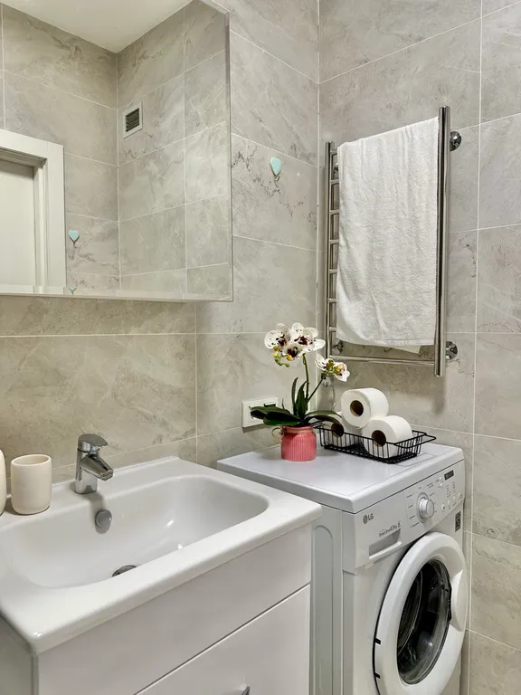 Утренний шепот с видом на горы