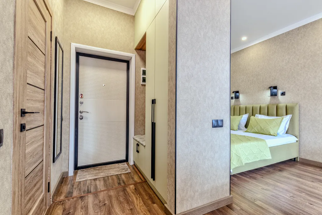 1-комнатная возле набережной в старом центре Астаны