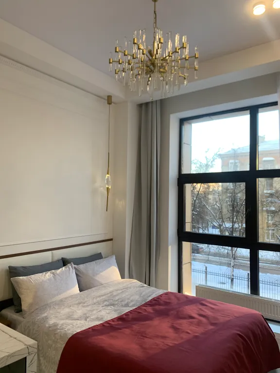 Бизнес-апартаменты PLAZA - парковка, кухня, стиральная машина, СмартТВ