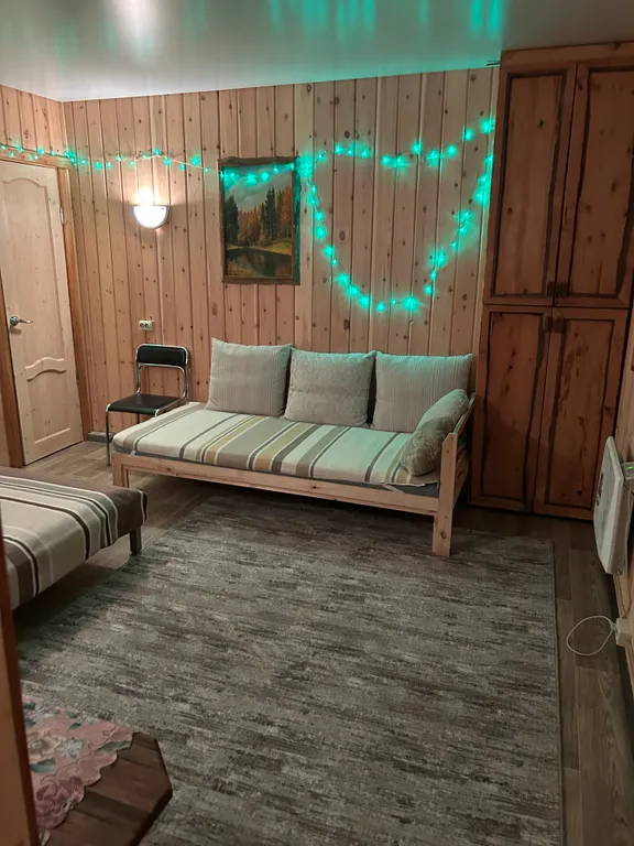 Дом с баней на дровах