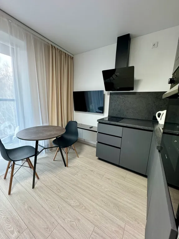 Уютная квартира-студия с видом на лес