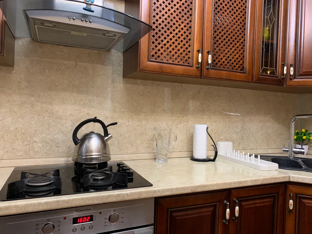 Уютная квартира на кольце с красивым видом на город и горы