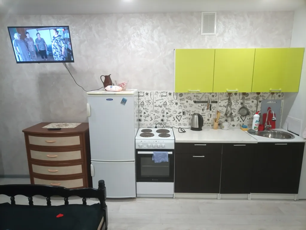 Хорошая уютная студия со всем самым необходимым