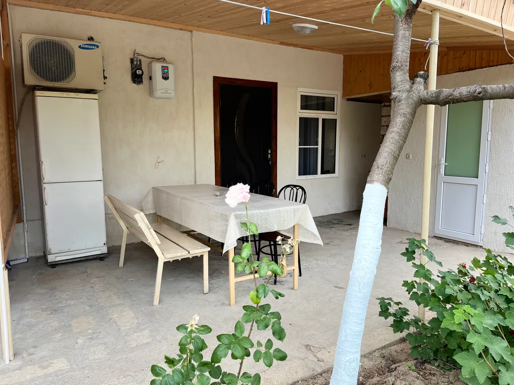 Дачный домик на берегу Каспийского моря