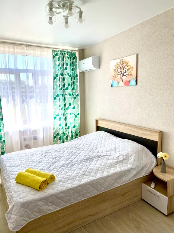 Уютная квартира расположения у живописного пригорья