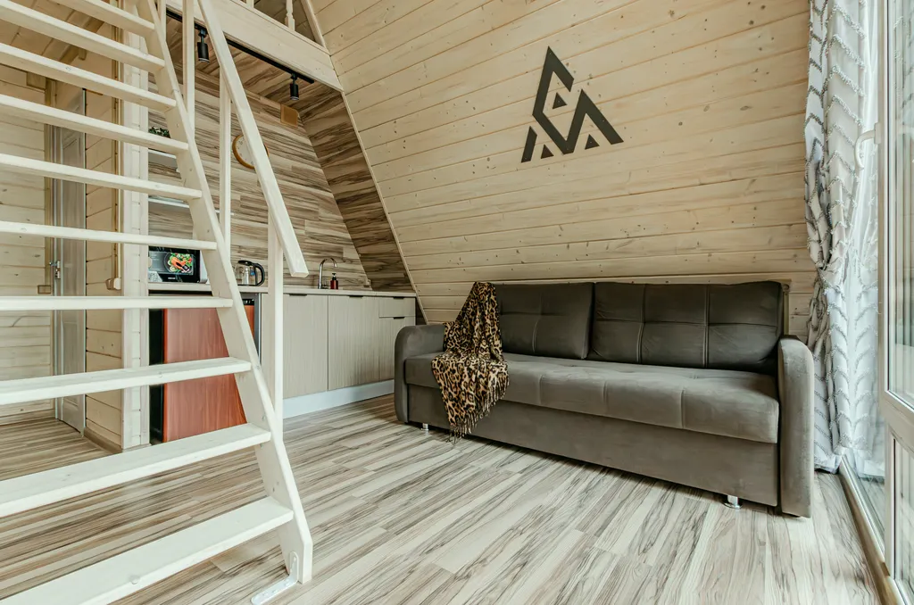 Коттедж Коттедж Городской А-фрейм для двоих — Казань