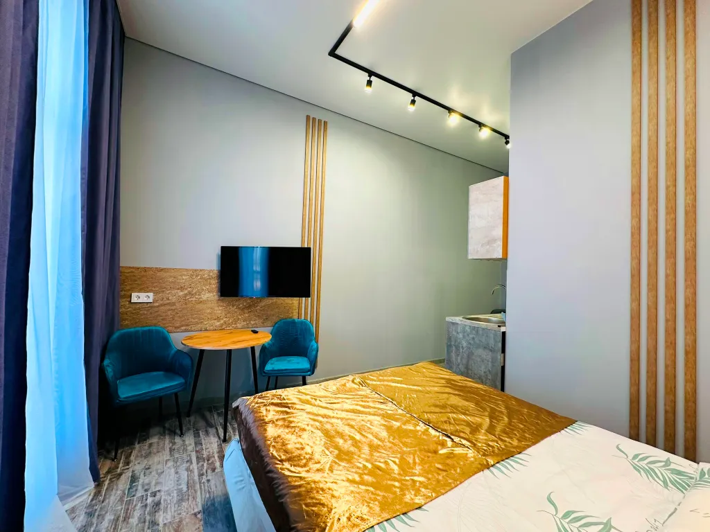 Квартира с евроремонтом в стиле лофт