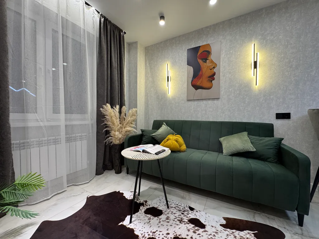 Комфортабельная стильная квартира с дизайнерским ремонтом в новом доме