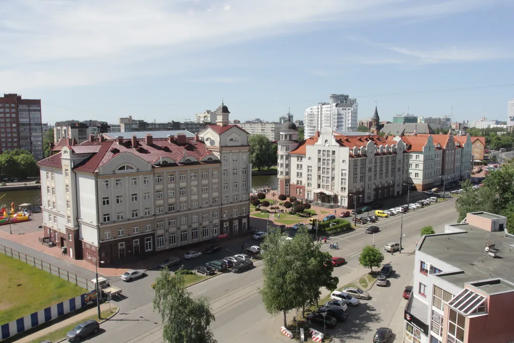 Квартира Апартаменты с панорамным видом на Кафедральный собор и город — Калининград