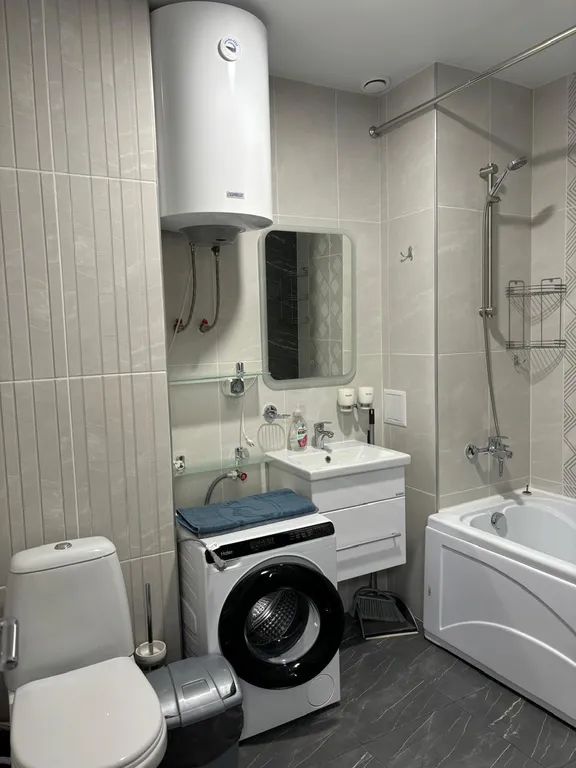 7 Однокомнатная квартира с бассейном на 3 человека