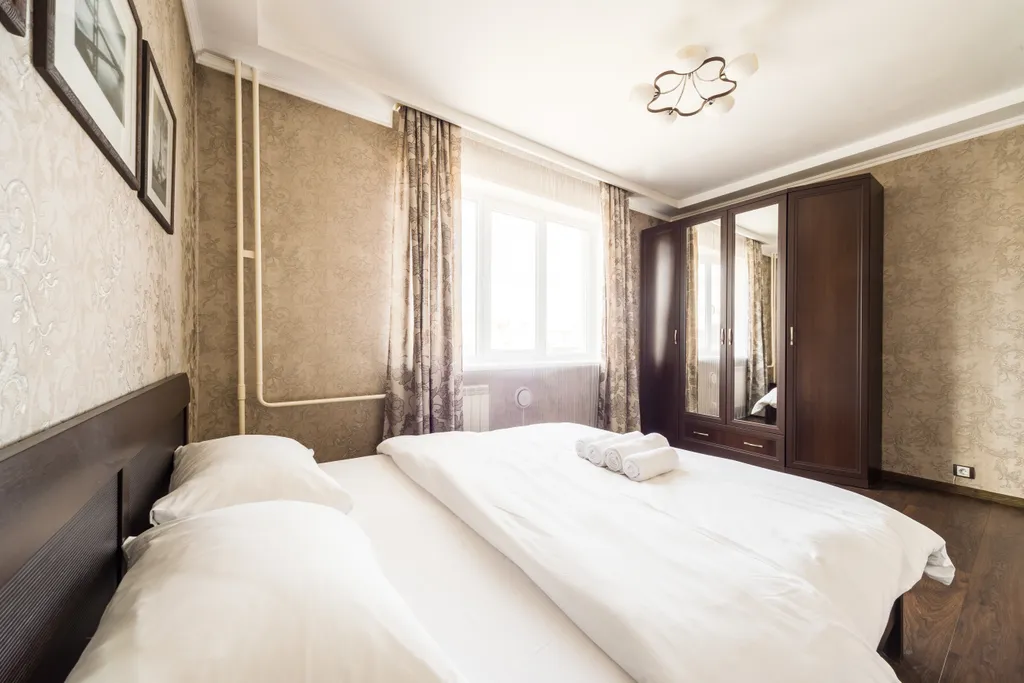 Квартира Квартира Teплый сoлнeчный aпартамент вoзле БЦ Пeрвая Бaшня — Красноярск