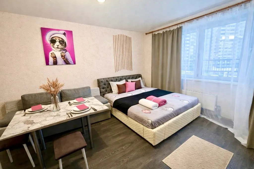 Уютная студия-квартира рядом с аэропортом