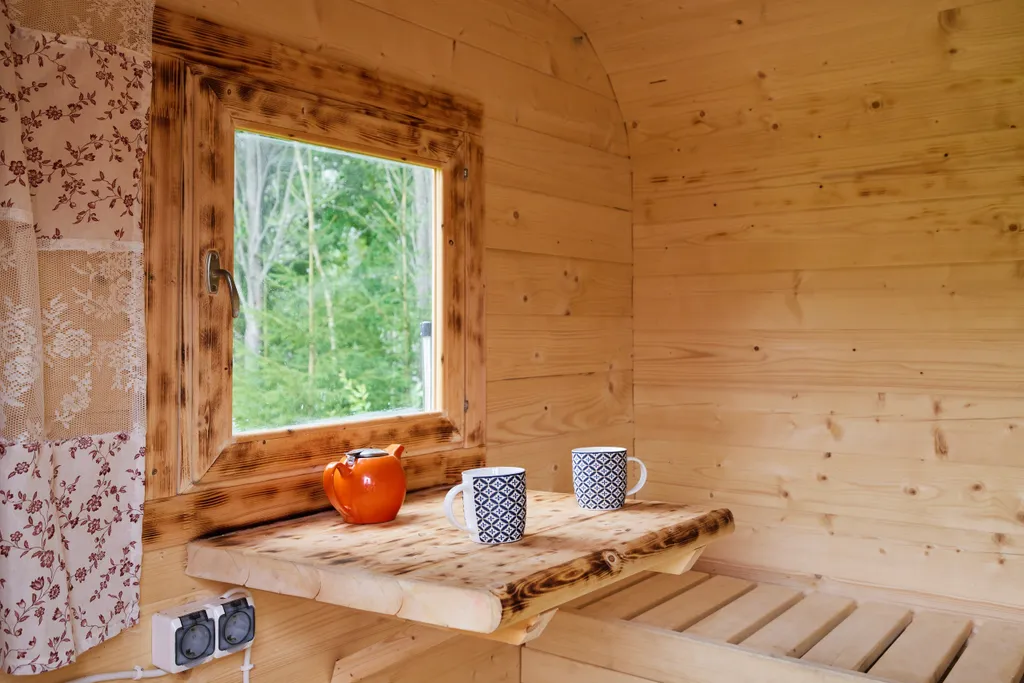 Дом в лесу рядом с озером