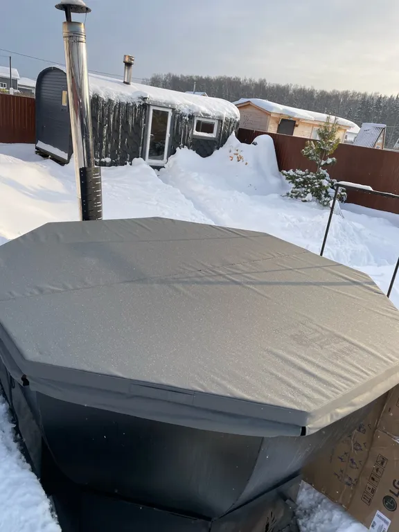 Коттедж Дом с баней и сибирским чаном — Васькино