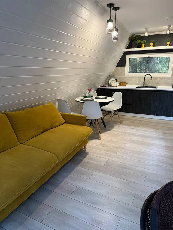 Домик в сосновом лесу aframe 2