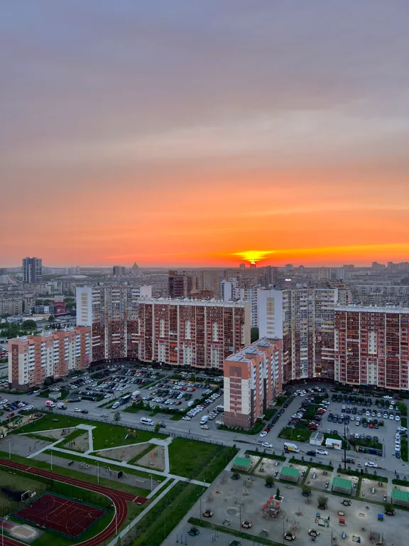 Студия 3 с панорамным видом на город