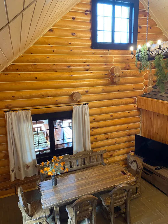 Атмосферный дом с русской печью и баней