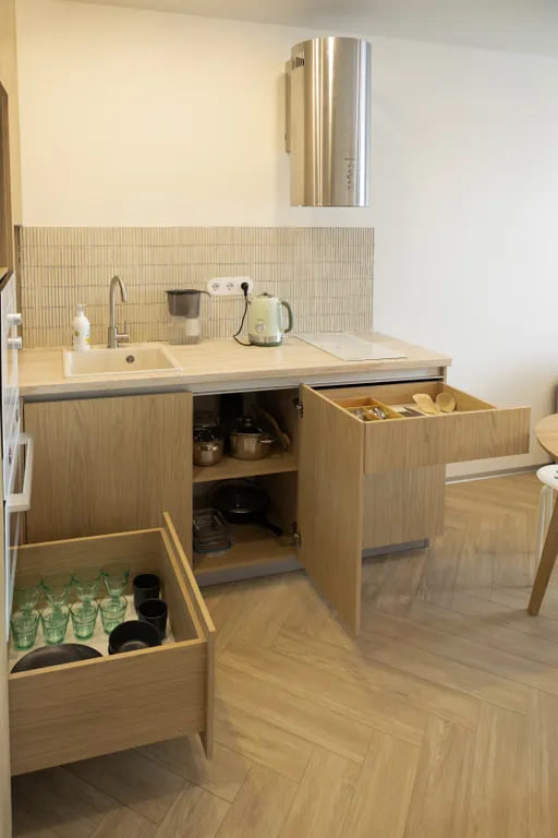 Квартира в стиле Japandi в самом центре города