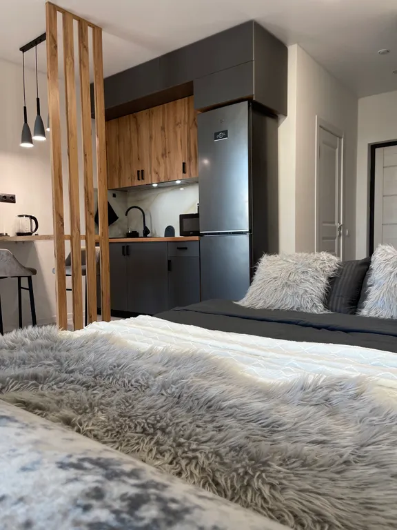 Студия после свежего ремонта