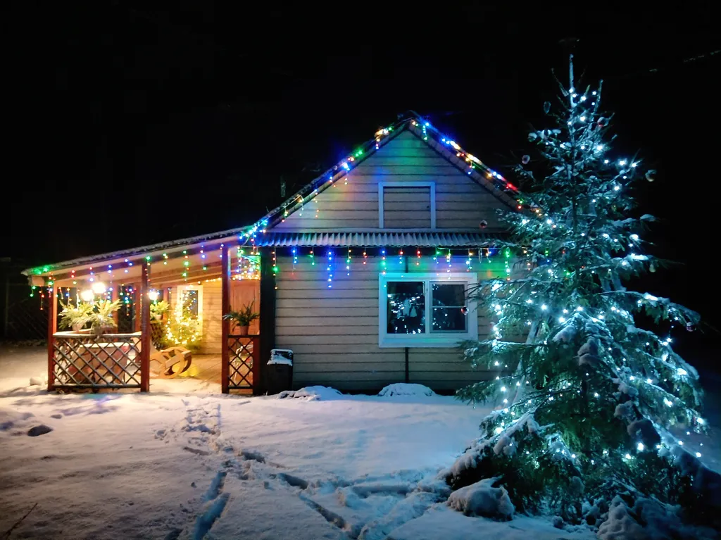 Коттедж Дом для семейного отдыха, Дом на Новый год — Кириши