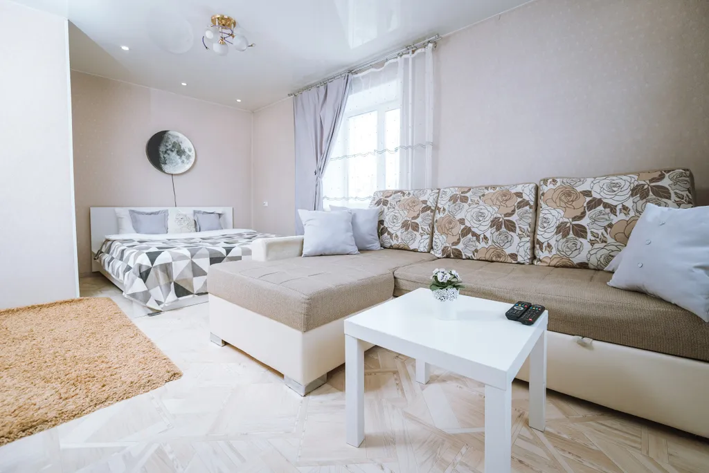 Прекрасная однокомнатная квартира на проспекте Ленина .