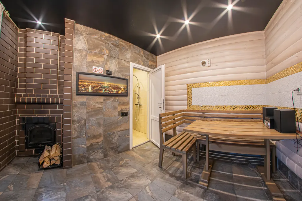 Коттедж Жемчужный с жаркой баней на дровах