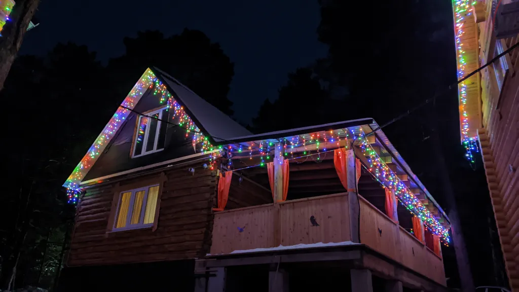 Дом Феникс в лесу