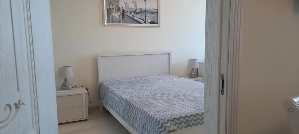 Квартира 2е спальни, кухня-гостиная с видом на море