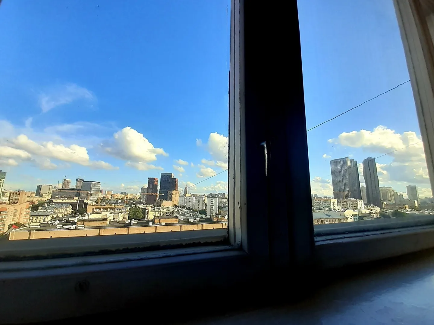 Вид из окна