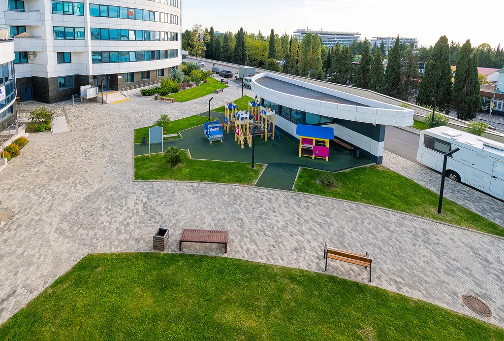 Квартира Квартира Уютная с видом на море, балконом, ванной, бассейном на территории жк — Адлер