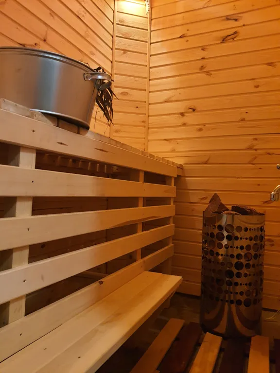 Коттедж Дом (A) с сауной и видом на лес — Пашуково