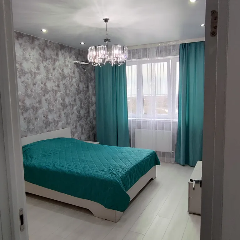 Квартира Однокомнатная квартира с шикарным видом на Кубань — Краснодар