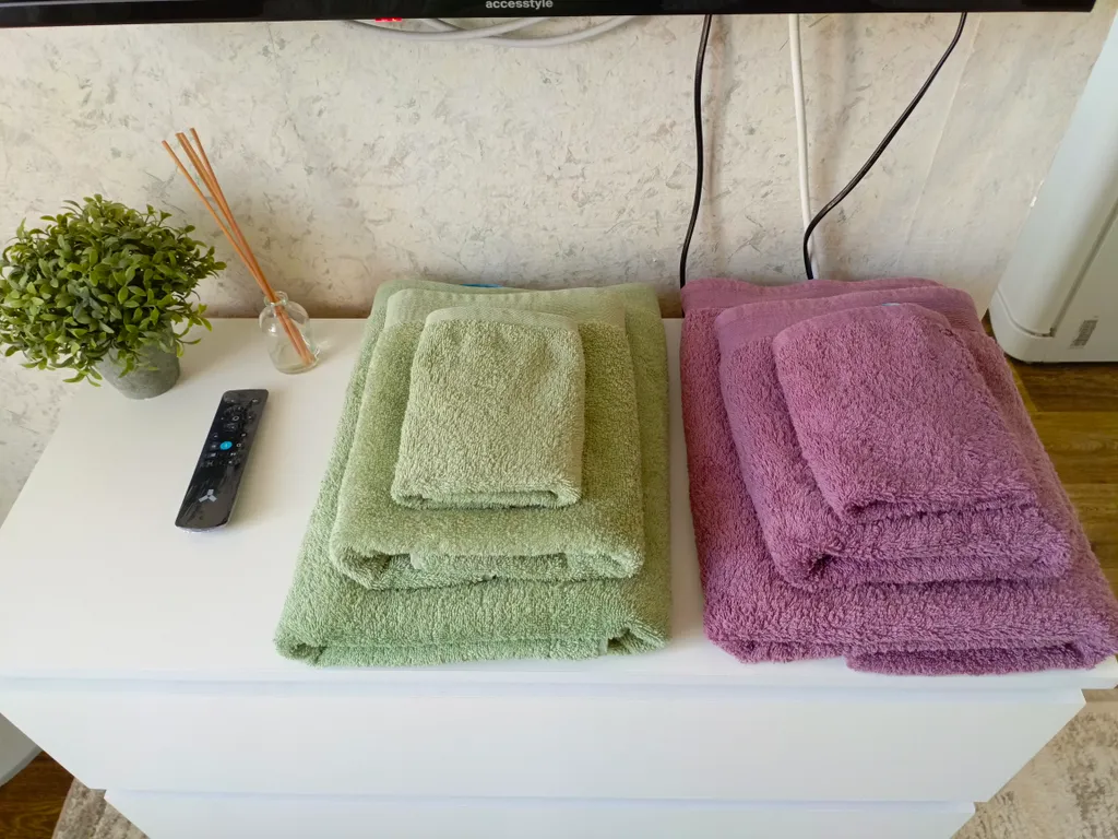 Чистейшая квартира с двумя отдельными кроватями