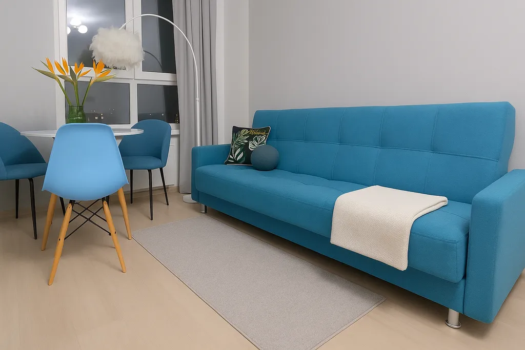 Уютная студия Мечтать у жд вокзала, метро, близко к центру с парковкой