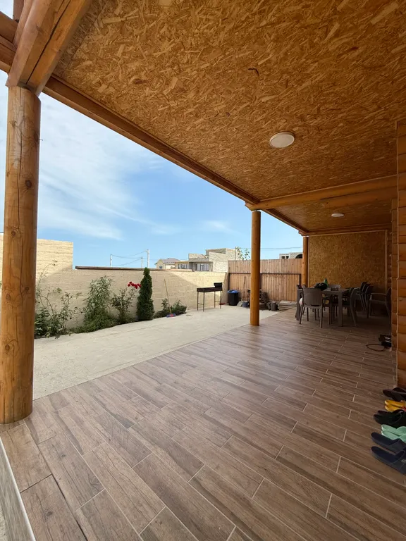 Дом из брусьев с сауной и с видом на море