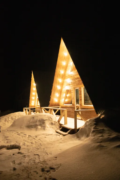 Коттедж Шале с видом на горы — Шерегеш