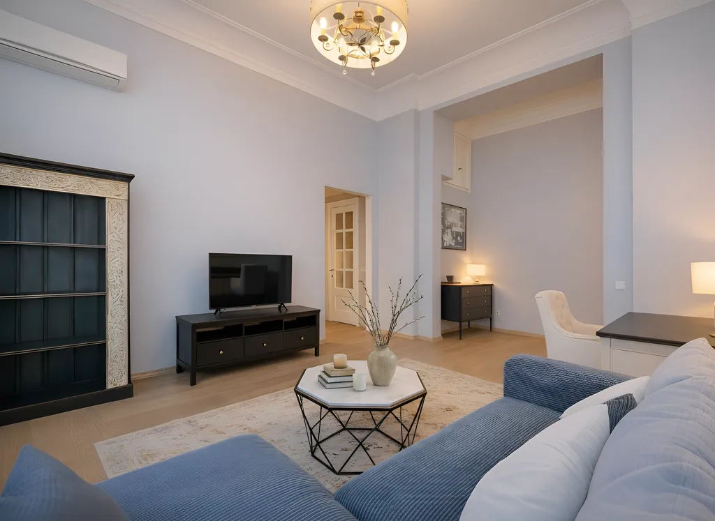 Квартира Патриаршие пруды: Элитная квартира с видом и дизайнерским интерьером — Москва