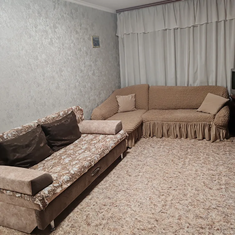 Светлая 1-комнатная квартира