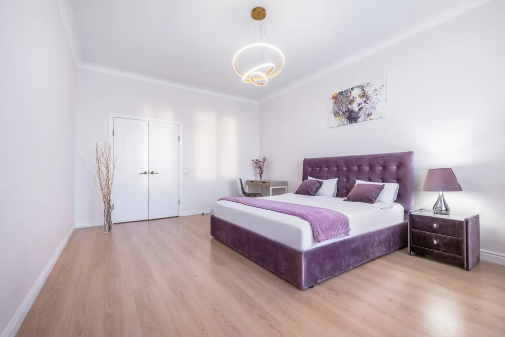 Просторная квартира с лучшим видом на Мост Поцелуев и реку Кубань