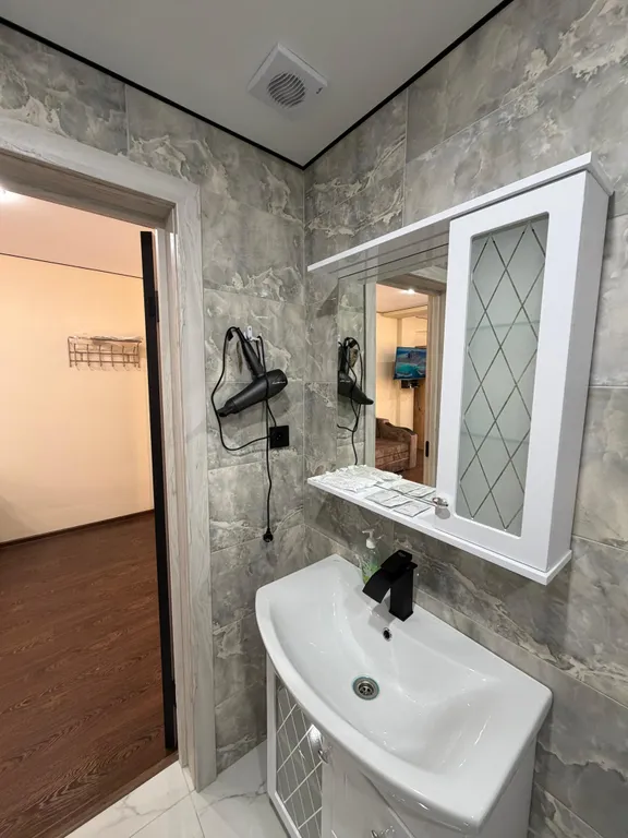 Квартира-студия с видом на горы