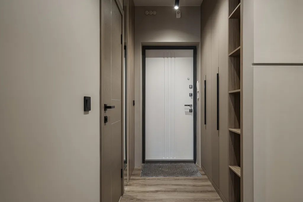 Лаконичная квартира Бурбон в ЖК Притяжение