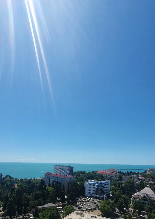 Квартира Квартира Уютная студия с видом на море — Сочи