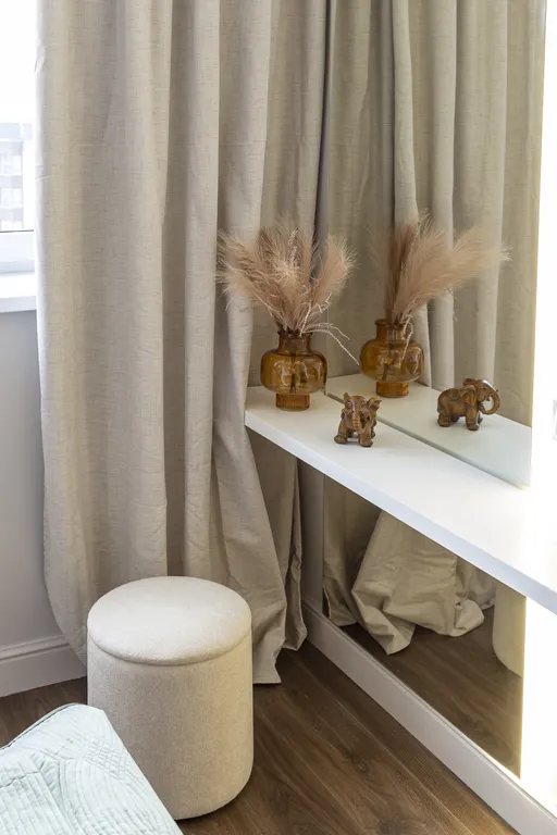 Дизайнерские апартаменты Атмосфера с уютным балконом