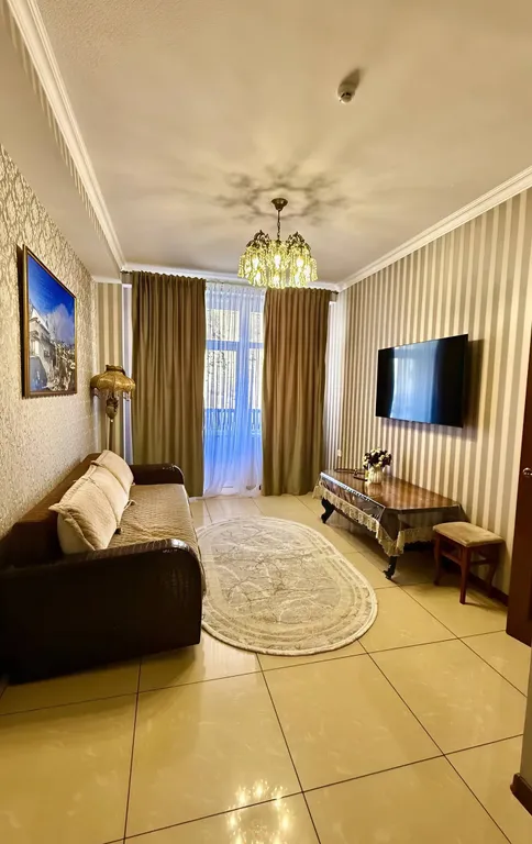 Квартира Квартира Семейный номер с горной рекой под балконом — Ахты