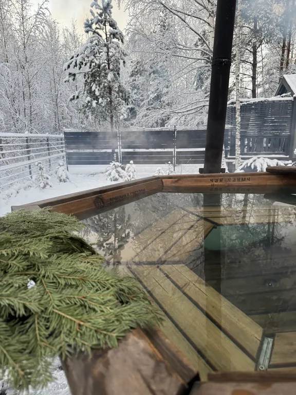 Коттедж Домик студия с чаном — Светлое