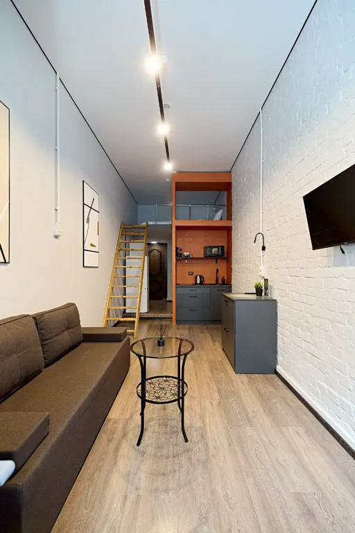 Квартира Квартира Уютная студия на Петроградке — Санкт-Петербург