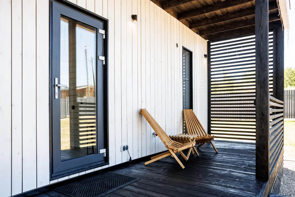 Уютный дом для отдыха на границе с лесом