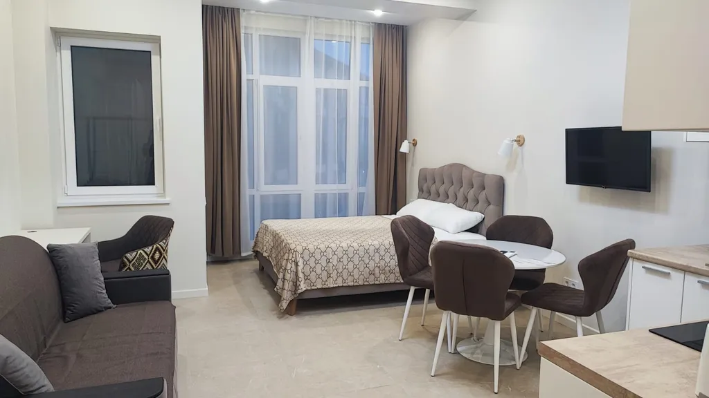 Квартира Квартира Светлая уютная студия — Сириус