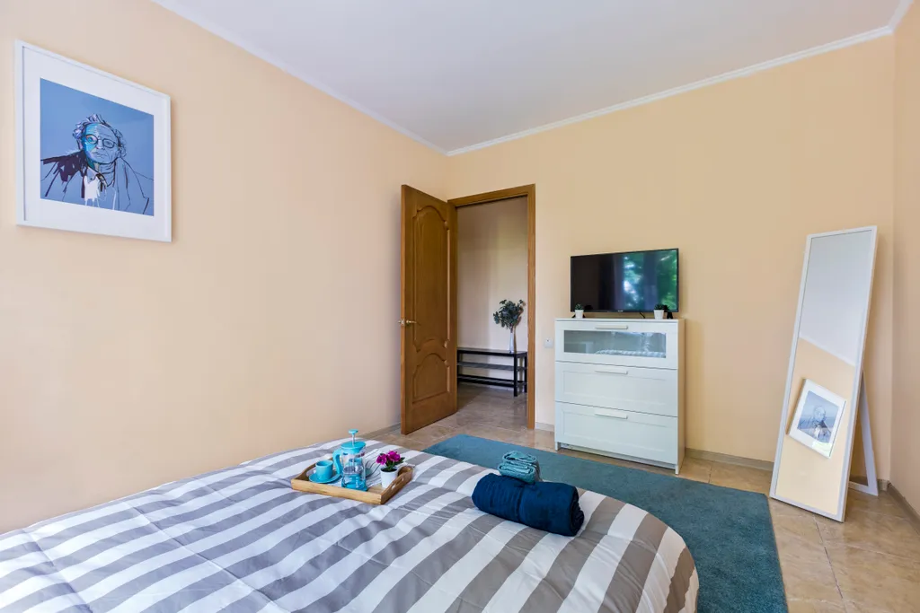 Квартира Квартира 2-room apartment 2 min walk from food mall Depo with parking — Москва